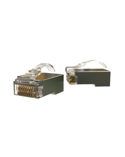 PLEZ-8P8C-UA-C5-SH-100 (100 шт). Разъем RJ-45. Hyperline в Новосибирске