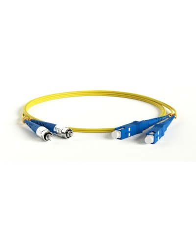 FC-D2-9-FC/UR-SC/UR-H-1M-LSZH-YL. Патч-корд волоконно-оптический SC-FC. Hyperline в Новосибирске