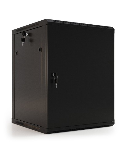 TWB-0666-SR-RAL9004. Шкаф телекоммуникационный 19 настенный 6U. Hyperline в Новосибирске