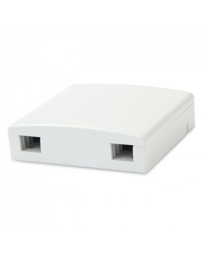FO-WB86-FTTH-2UN-WH. Оптическая абонентская розетка. Hyperline в Новосибирске