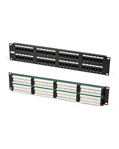 PP3-19-48-8P8C-C5E-110D. Патч-панель 19. Hyperline в Новосибирске