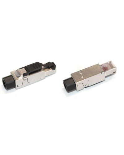 PLUF-8P8C-S-C6A-SH. Разъем RJ-45. Hyperline в Новосибирске