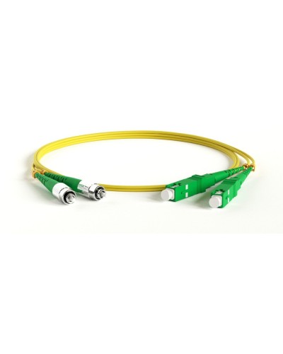 FC-D2-9-FC/AR-SC/AR-H-1M-LSZH-YL. Патч-корд волоконно-оптический SC-FC. Hyperline в Новосибирске