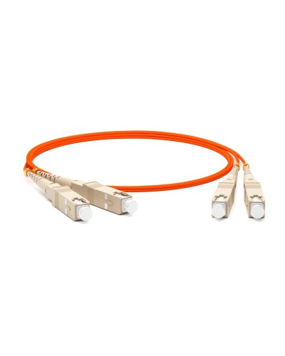 FC-D2-50-SC/PR-SC/PR-H-2M-LSZH-OR. Патч-корд волоконно-оптический SC-SC. Hyperline в Новосибирске