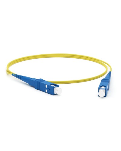 FC-S2-9-SC/UR-SC/UR-H-1M-LSZH-YL. Патч-корд волоконно-оптический одномодовый. Hyperline в Новосибирске