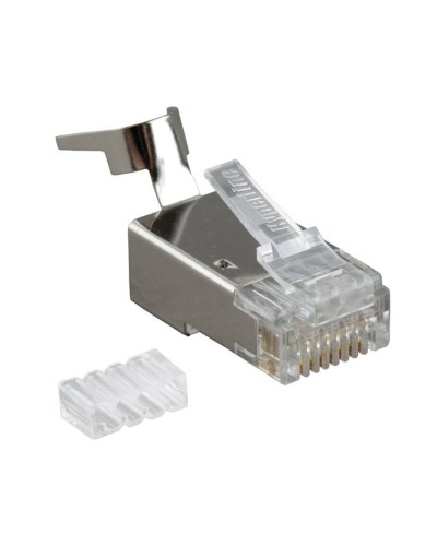 PLUG-8P8C-UV-C6-TW-SH-10 (10 шт). Разъем RJ-45. Hyperline в Новосибирске