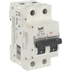 M10N 2P C 6А 10кА ARMAT (AR-M10N-2-C006). Автоматический выключатель. IEK