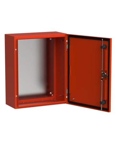 ЩМП-50.40.20 УХЛ1 IP66 RAL3020 TITAN 5 (TI5-13-N-050-040-020-66). Корпус металлический с монтажной платой. IEK в Новосибирске