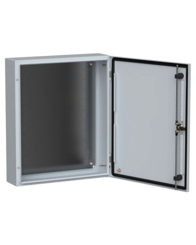 ЩМП-60.50.15 УХЛ1 IP66 600x500x150 TITAN 5 (TI5-10-N-060-050-015-66). Шкаф металлический с монтажной платой. IEK в Новосибирске