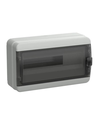 Корпус пластиковый КМПн-18 IP65 TEKFOR (TF5-KP72-N-18-65-K03-K02). Корпус модульный пластиковый черная прозрачная дверь. IEK в Новосибирске