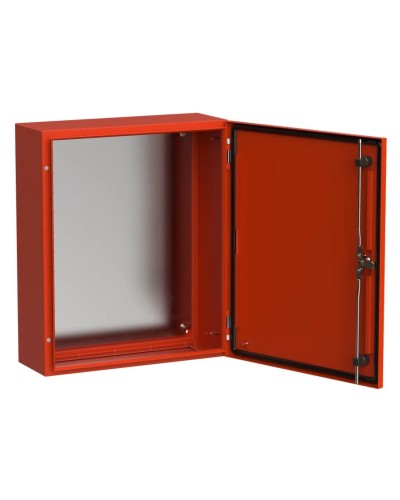 ЩМП-60.50.20 УХЛ1 IP66 RAL3020 TITAN 5 (TI5-13-N-060-050-020-66). Корпус металлический с монтажной платой. IEK в Новосибирске