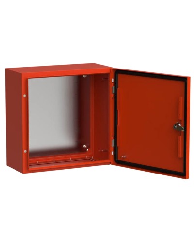 ЩМП-40.40.20 УХЛ1 IP66 RAL3020 TITAN 5 (TI5-13-N-040-040-020-66). Корпус металлический с монтажной платой. IEK в Новосибирске