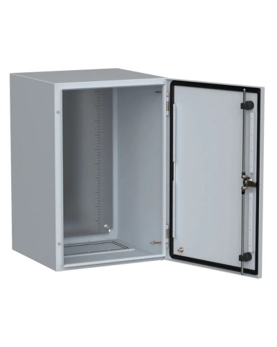 ЩМП-60.40.40 УХЛ1 IP66 600х400х400 TITAN 5 (TI5-10-N-060-040-040-66). Шкаф металлический с монтажной платой. IEK в Новосибирске
