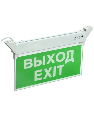 ССА 2101 ВЫХОД-EXIT (LSSA0-2101-3-20-K03). Светильник аварийно-эвакуационный светодиодный, односторонний. IEK в Новосибирске