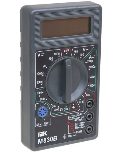 Мультиметр цифровой Universal M830B (TMD-2B-830). Мультиметр цифровой. IEK в Новосибирске