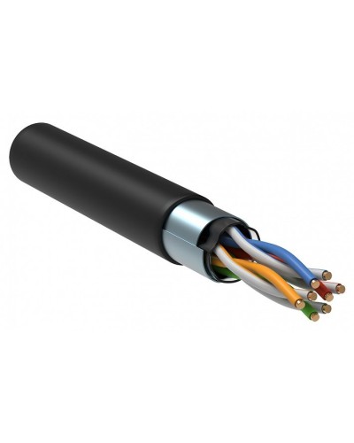 GENERICA F/UTP кат.5E 24AWG 4 пары LDPE черный (BC3-C5E04-339-305-R-G). Кабель «витая пара» (LAN) для структурированных систем связи. IEK в Новосибирске