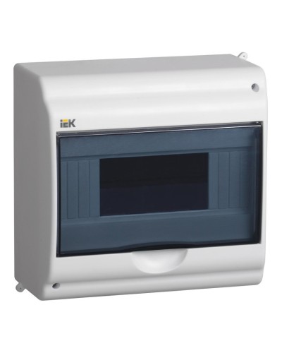 Корпус пластиковый КМПн 2/9-2 IP31 белый KREPTA 3 (MKP42-N-09-31-02). Щиток модульный с прозрачной дверцей, настенный. IEK в Новосибирске