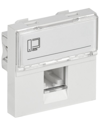 Розетка RJ45 кат.6 PRIMER РКИ-20-00-П-6 белый IEK (PR-KK40D-RI-0-2-1C06U-K01). Розетка RJ-45. IEK в Новосибирске