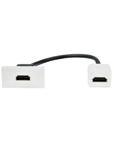 Розетка HDMI M/M PRIMER РКМ-10-00-П белый IEK (PR-KK40D-RH-0-1-K01). Розетка HDMI. IEK в Новосибирске