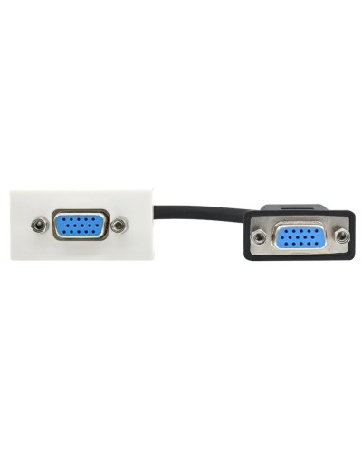 Розетка VGA M/M PRIMER РКМ-20-20-П белый IEK (PR-KK40D-RV-0-2-K01). Розетка. IEK в Новосибирске