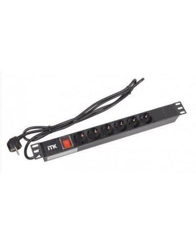 PH12-6D1-P. Блок розеток 19”. ITK в Новосибирске