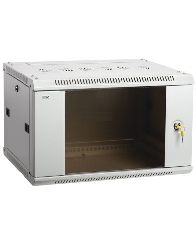 LWR3-12U64-GF. Шкаф телекоммуникационный 19 настенный 12U. ITK в Новосибирске