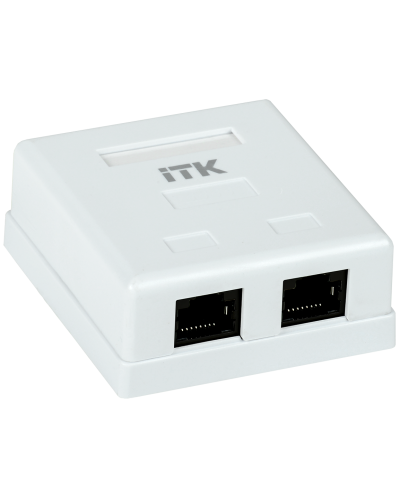 CS2-1C5EF-22. Настенная розетка RJ45. ITK в Новосибирске