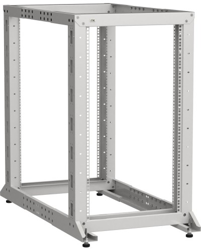 LF35-20U61-2GM. Стойка 2-рамная 20U 600х600-1000мм серая. ITK в Новосибирске