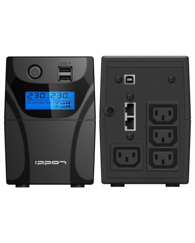 Ippon Back Power Pro II 800 (1030309). Источник бесперебойного питания. Ippon в Новосибирске