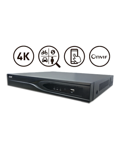KN-PRO16/2-4K. Видеорегистратор IP 16-канальный. KENO в Новосибирске