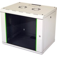 LN-PR12U6045-LG-111. Шкаф телекоммуникационный 19 настенный 12U. LANDE