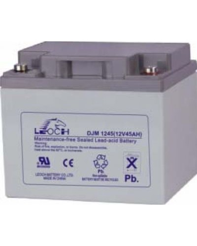 LEOCH DJM 1245. Аккумулятор герметичный свинцово-кислотный. LEOCH в Новосибирске