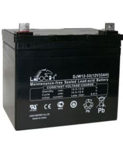 LEOCH DJW 12-33. Аккумулятор герметичный свинцово-кислотный. LEOCH в Новосибирске