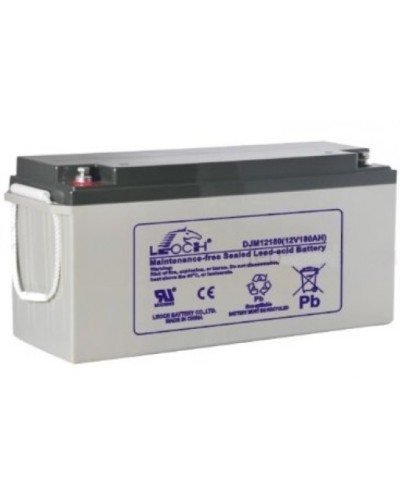 LEOCH DJM 12180. Аккумулятор герметичный свинцово-кислотный. LEOCH в Новосибирске