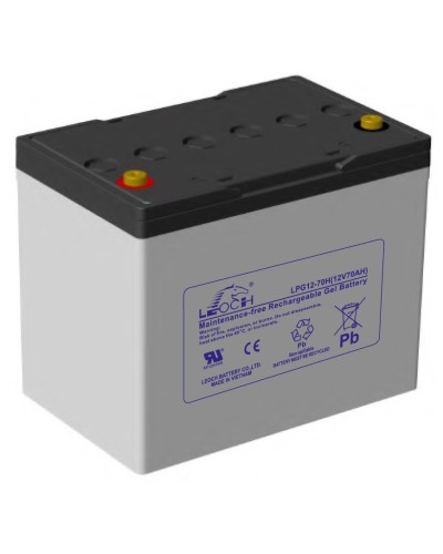 LEOCH LPG 12-70 H. Аккумулятор герметичный свинцово-кислотный. LEOCH в Новосибирске