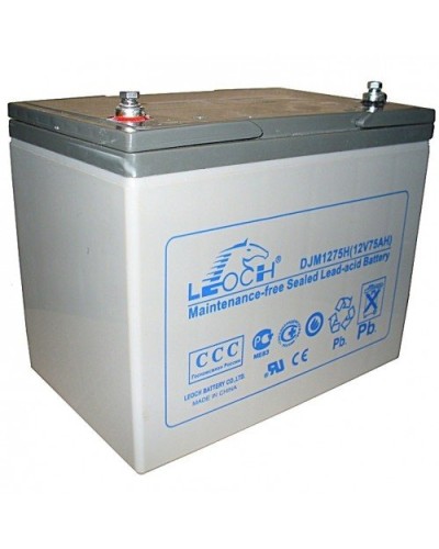 LEOCH DJM 1275H. Аккумулятор герметичный свинцово-кислотный. LEOCH в Новосибирске
