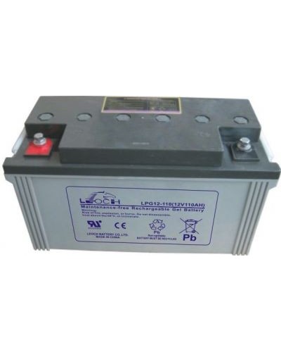 LEOCH LPG 12-110. Аккумулятор герметичный свинцово-кислотный. LEOCH в Новосибирске