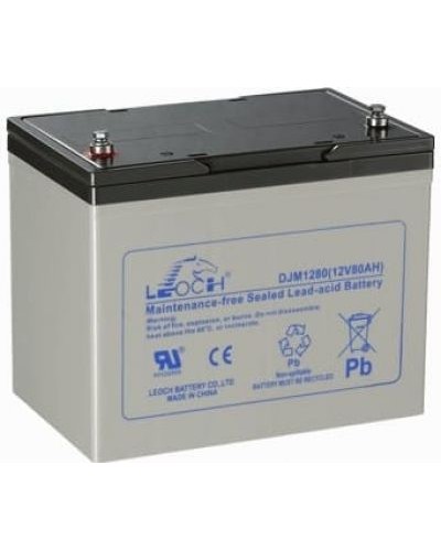 LEOCH DJM 1280. Аккумулятор герметичный свинцово-кислотный. LEOCH в Новосибирске