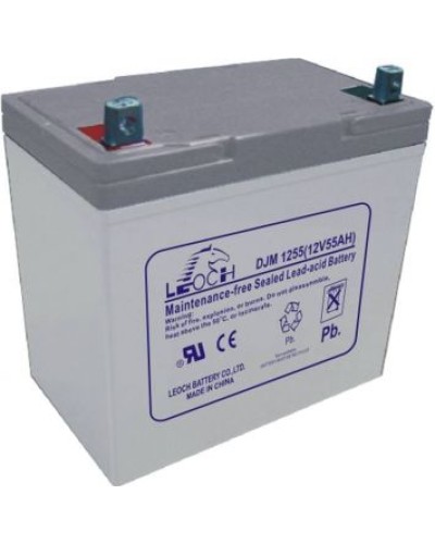 LEOCH DJM 1255. Аккумулятор герметичный свинцово-кислотный. LEOCH в Новосибирске