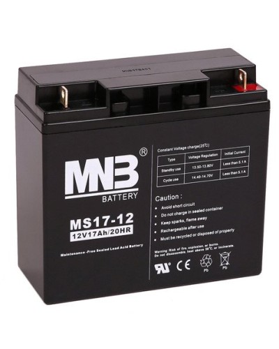 MNB MS 17-12. Аккумулятор герметичный свинцово-кислотный. MNB в Новосибирске
