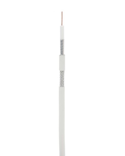 RG-6 CCS, In, PVC (EC-C2-32123A-WT-3). Кабель коаксиальный омедненный. NETLAN в Новосибирске