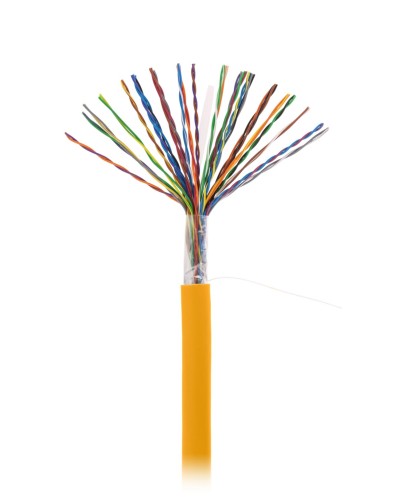U/UTP 25pair, Cat5, In, LSZH (EC-UU025-5-LSZH-OR-3). Кабель «витая пара» (LAN) для структурированных систем связи. NETLAN в Новосибирске