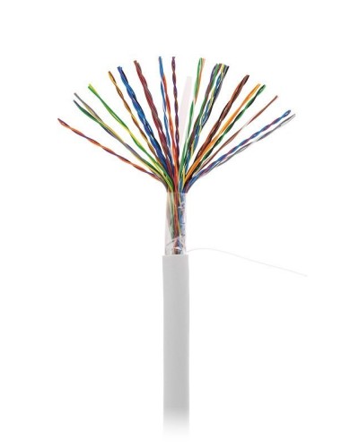 U/UTP 25pair, Cat5, In, PVC (EC-UU025-5-PVC-GY-3). Кабель «витая пара» (LAN) для структурированных систем связи. NETLAN в Новосибирске