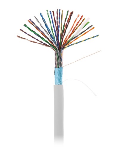 F/UTP 25pair, Cat5, In, PVC (EC-UF025-5-PVC-GY-3). Кабель «витая пара» (LAN) для структурированных систем связи. NETLAN в Новосибирске