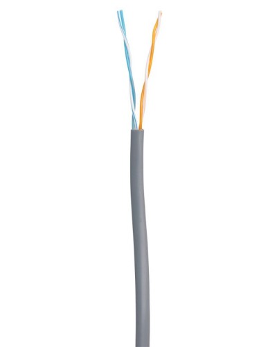 U/UTP 2pair, Cat5, In, PVC (EC-UU002-5-PVC-GY-1). Кабель «витая пара» (LAN) для структурированных систем связи. NETLAN в Новосибирске