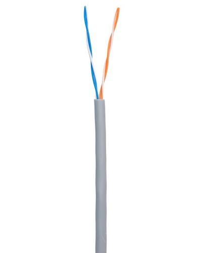 U/UTP 2pair, Cat5, In, PVC (EC-UU002-5-PVC-GY). Кабель «витая пара» (LAN) для структурированных систем связи. NETLAN в Новосибирске