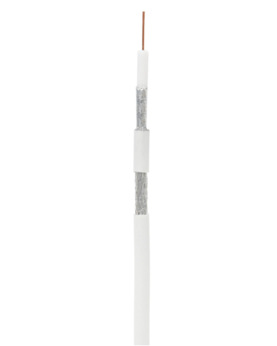 RG-11 CCS, In, PVC (EC-C2-21123A-WT-3). Кабель коаксиальный омедненный. NETLAN в Новосибирске