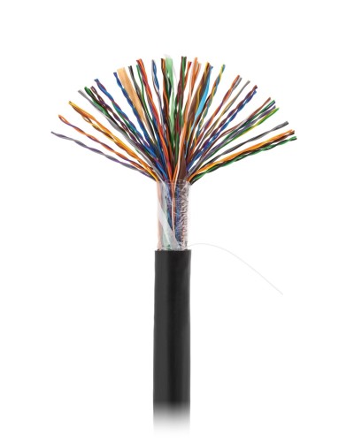 U/UTP 50pair, Cat5, Out, PE (EC-UU050-5-PE-BK-3). Кабель «витая пара» (LAN) для структурированных систем связи. NETLAN в Новосибирске