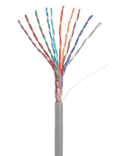 U/UTP 10pair, Cat5, In, PVC (EC-UU010-5-PVC-GY-3). Кабель «витая пара» (LAN) для структурированных систем связи. NETLAN в Новосибирске