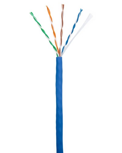 U/UTP 4pair, Cat5e, In, PVC (EC-UU004-5E-PVC-BL). Кабель «витая пара» (LAN) для структурированных систем связи. NETLAN в Новосибирске